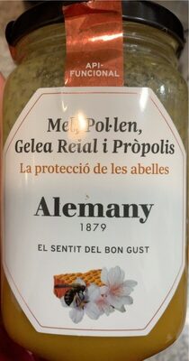 Miel, polen, jalea real y propolis