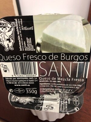 Queso fresco de burgos