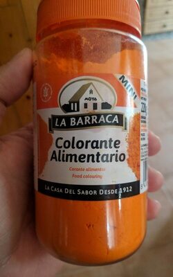 Colorante alimentario front packaging