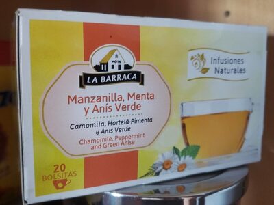 Manzanilla, Menta y Anís Verde