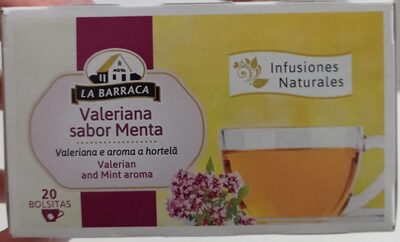 Valeriana sabor menta