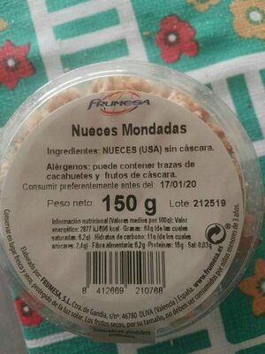 Nueces Mondadas