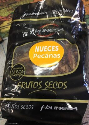 Nueces pecanas fritas saladas