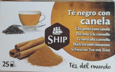 Té negro con canela