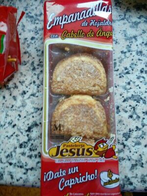 Empanadillas de hojaldre con cabello de ángel