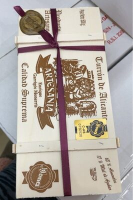 Turron de jijona calidad suprema