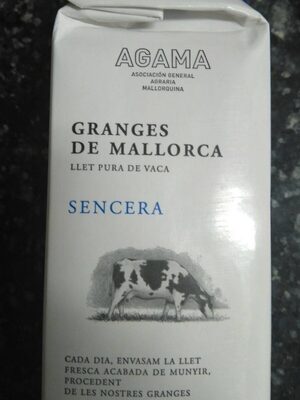 Leche de vaca entera