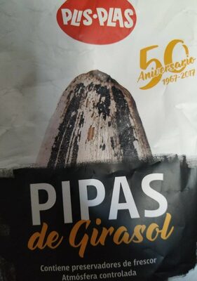 Pipas de girasol front packaging
