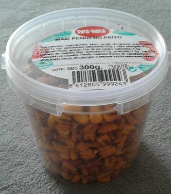 Maïs grillés salés Plis Plas pot