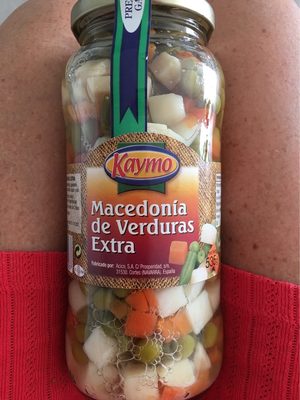 Macédoine de verdure front packaging