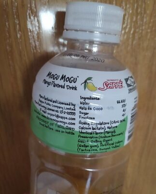 Mango flavored drink