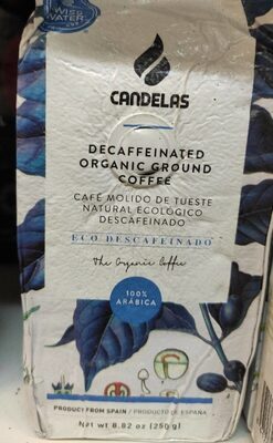 Café molido tueste natural ecológico descafeinado