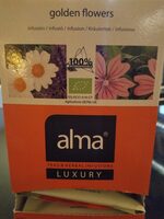 Golden flowers infusión