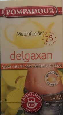Multinfusión Delgaxan front packaging