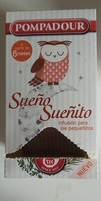 Sueño sueñito front packaging