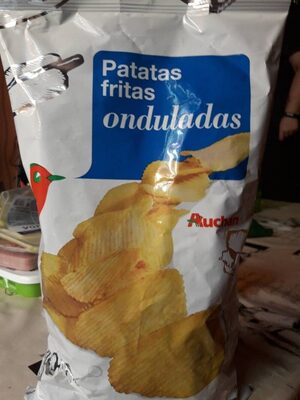 Patatas fritas onduladas