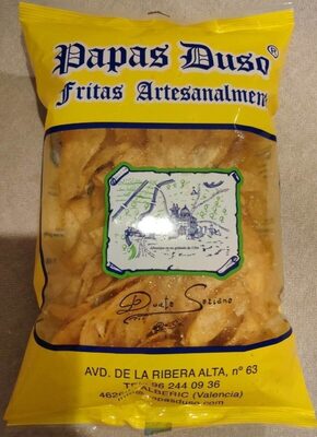 Papas fritas artesanalmente
