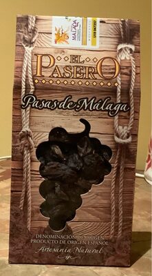 Uvas pasas de Málaga D.O. estuche 350 g