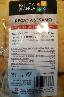 Regañá sèsamo