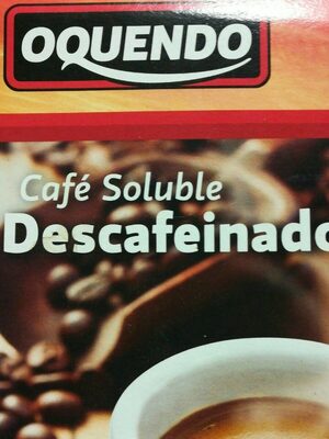 Descafeinado soluble oquendo