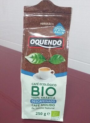 Café molido descafeinado bio