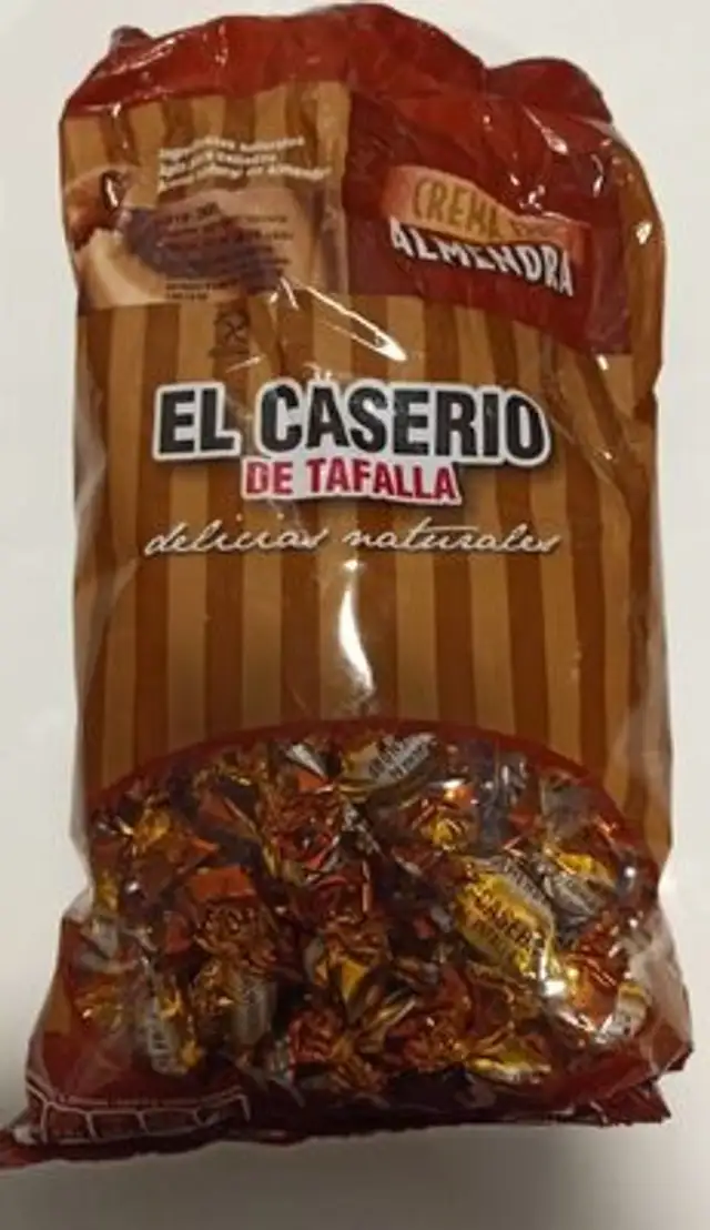 Caramelos crema de almendra
