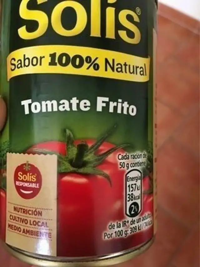 Tomate frito front packaging