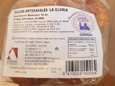 Dulces artesanales la gloria