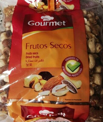 Frutos secos front packaging