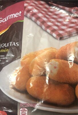 Croquetas de jamon front packaging