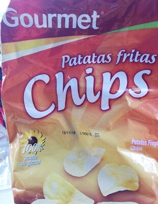 Patatas fritas chips front packaging