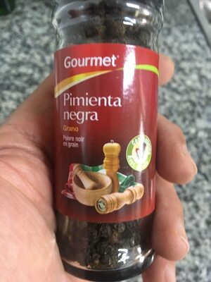 Pimienta negra front packaging
