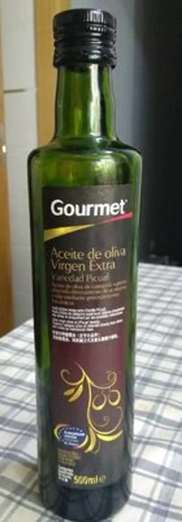 Aceite de oliva virgen extra front packaging