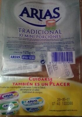 Mantequilla tradicional 10 mini porciones