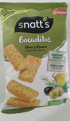 Snatt's Bocaditos de olivas y romero