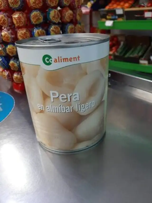 Pera en laminar logero front packaging