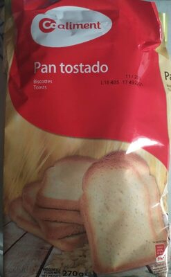 Pan tostado coaliment