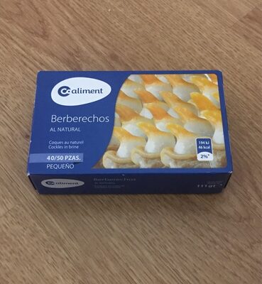 Berberechos front packaging