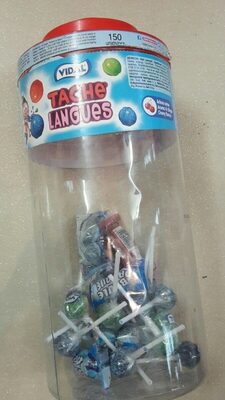 Bonbon Sucette Lottalollies Tâche Langues