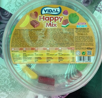 Happy mix front packaging