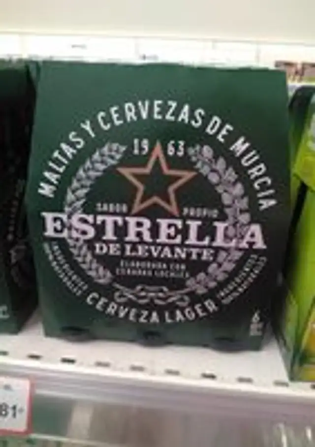 Cerveza Estrella Levante pack 6 x 25 cl