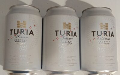 Cerveza tostada front packaging