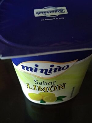 Yogur sabor limón