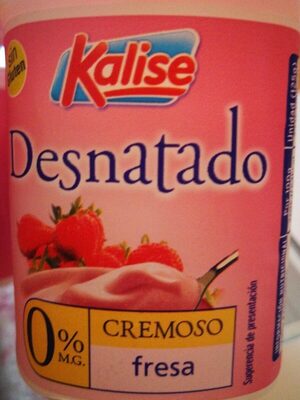 Yogur kalise desnatado