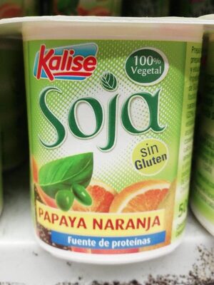 Soja papaya naranja