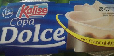 Copa de chocolate y nata