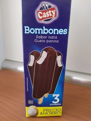 Bombones sabor nata