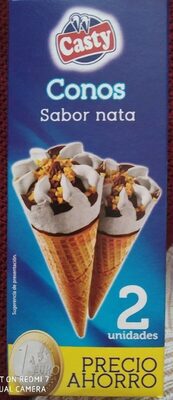 Conos sabor nata