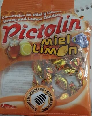 Caramelos Miel y limón