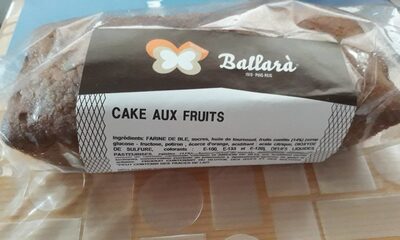 Cake aux fruits